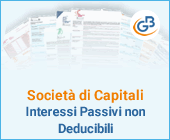 Società di Capitali: Interessi Passivi non Deducibili