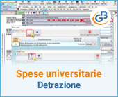 Spese universitarie pubbliche e private: detrazione