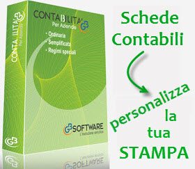 SCHEDE Contabili: personalizza la tua stampa…