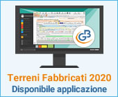 Terreni e Fabbricati 2020: disponibile applicazione